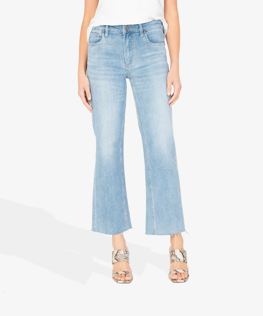 Kut Denim W's Kelsey Fab Ab Ankle Flare- Dignified WOMENS 1 Kut Denim W's Kelsey Fab Ab Ankle Flare- Dignified WOMENS