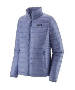 Vamosoutdoors W's Down Sweater Jacket - Light Currant Blue