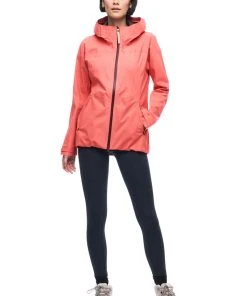 Indyeva W's Isla II 2.5L Rain Jacket - Pomelo WOMENS