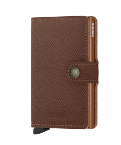 Vamosoutdoors WOMENS Secrid Miniwallet - Saffiano Caramel