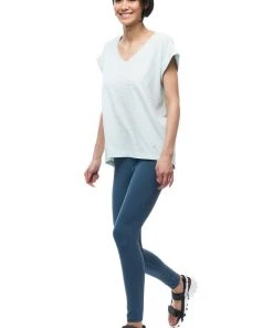 Indyeva WOMENS SOFI Shirt - Celeste Wave Stripe