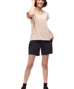 Indyeva SOFI Shirt - Chiffon Root Stripe WOMENS