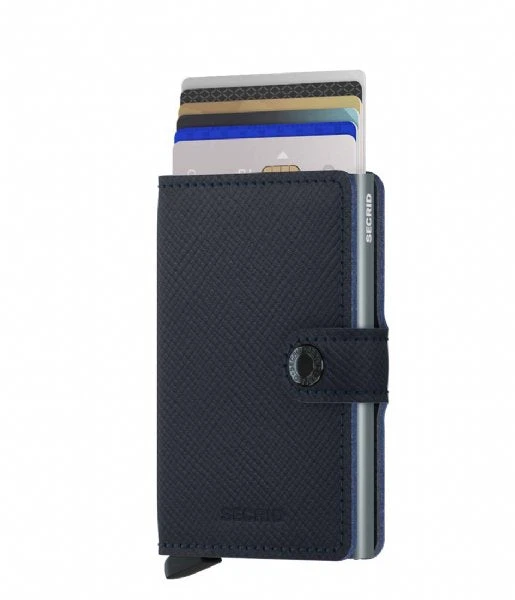 Vamosoutdoors ACCESSORIES Secrid Miniwallet - Saffiano Navy 1 Vamosoutdoors ACCESSORIES Secrid Miniwallet - Saffiano Navy