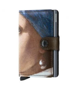 Vamosoutdoors ACCESSORIES Secrid Miniwallet - Art - Pearl Earring Mauritshuis