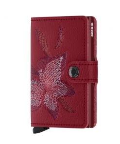 Vamosoutdoors ACCESSORIES Secrid Miniwallet - Stitch Magnolia Rosso