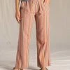 Toad&Co WOMENS W's TAJ Hemp Pant- Rockrose Stripe