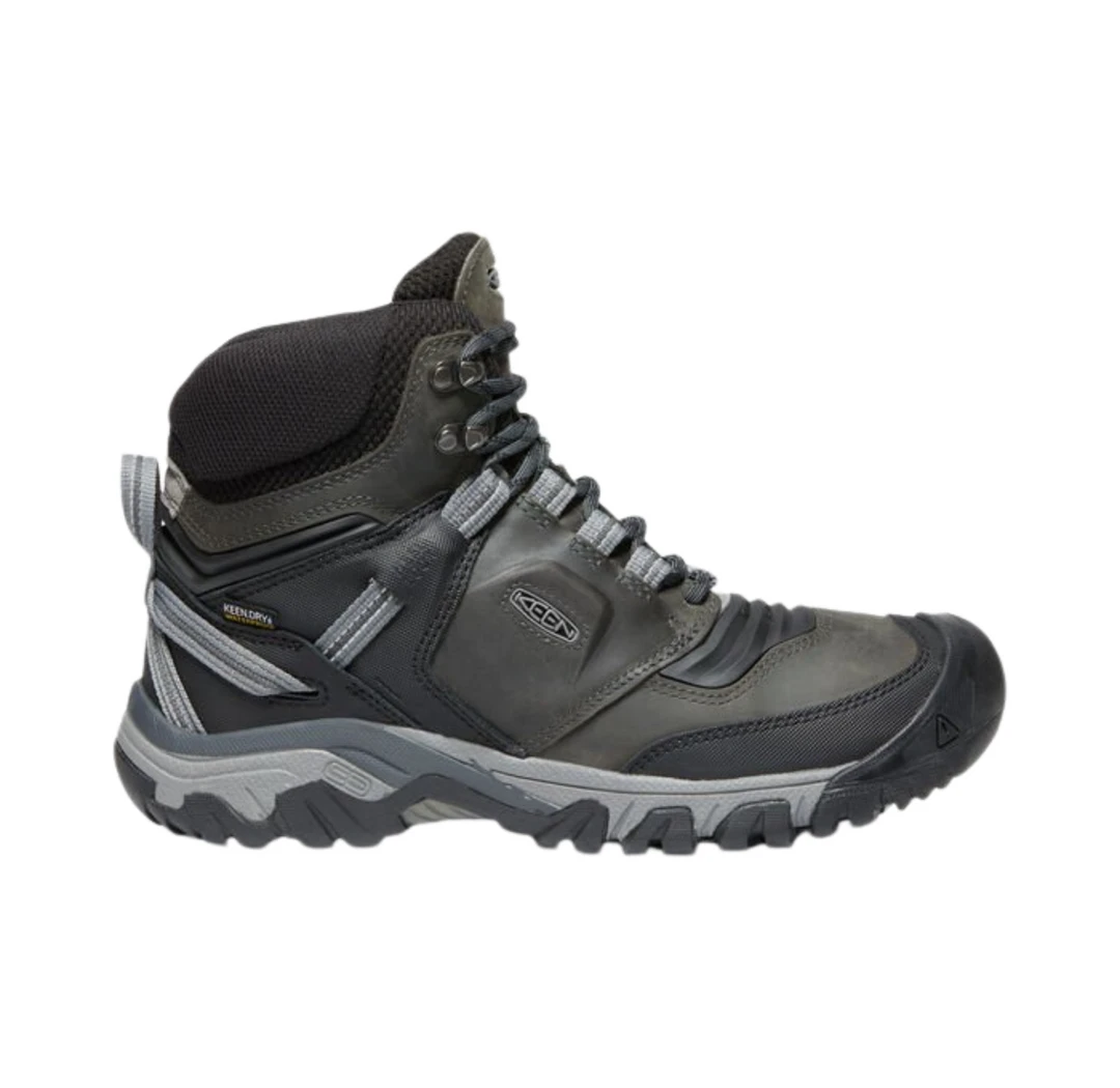 Keen M's Ridge Flex Mid WP - Magnet Black Footwear 1 Keen M's Ridge Flex Mid WP - Magnet Black Footwear