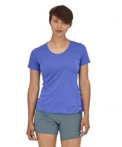Patagonia W's Capilene Cool Shirt - Float Blue WOMENS