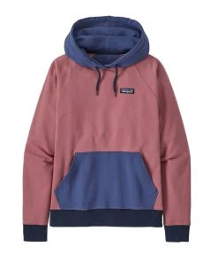 Patagonia WOMENS W's P-6 Label Organic Hoody - Light Star Pink 6 Patagonia WOMENS W's P-6 Label Organic Hoody - Light Star Pink