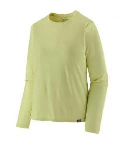 Patagonia W's L/S Capilene Cool Shirt - Jellyfish Yellow