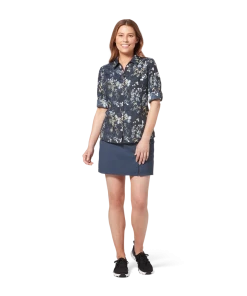 Royal Robbins W's Expedition 3/4 Sleeve - Navy Zephyr Pt