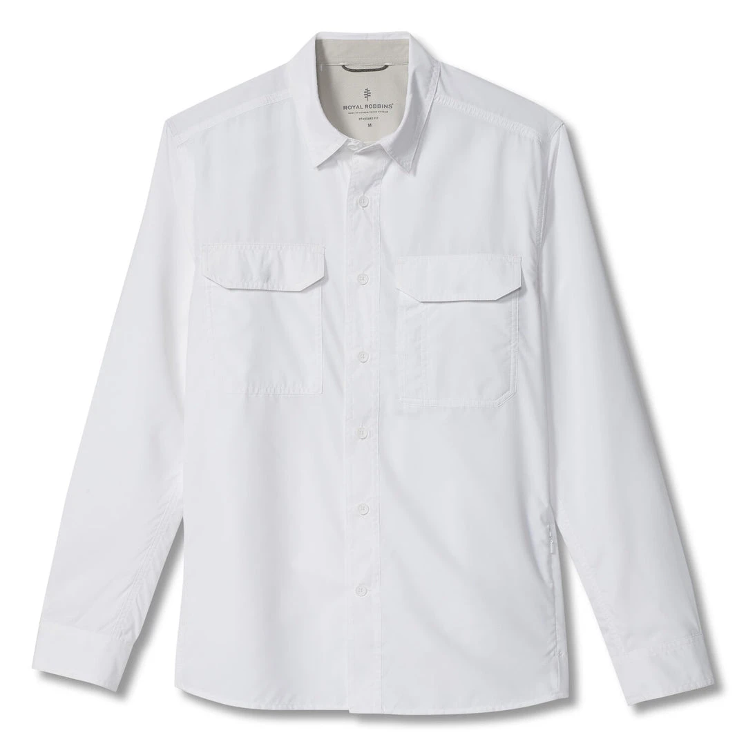 Royal Robbins Shirts M's Global Expedition L/S - White 3 Royal Robbins Shirts M's Global Expedition L/S - White