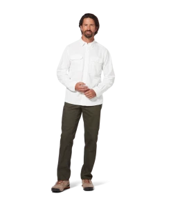 Royal Robbins Shirts M's Global Expedition L/S - White