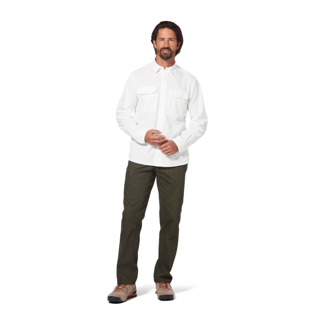 Royal Robbins Shirts M's Global Expedition L/S - White 2 Royal Robbins Shirts M's Global Expedition L/S - White