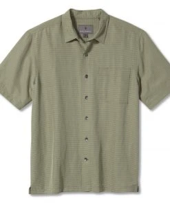 Royal Robbins M'S Desert Pucker Dry S/S - Lt Olive