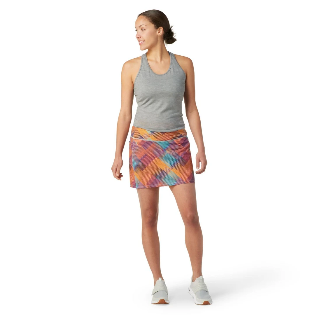 Smartwool WOMENS W's Merino Sport Lined Skirt - Festive Fuchsia Plaid 1 Smartwool WOMENS W's Merino Sport Lined Skirt - Festive Fuchsia Plaid