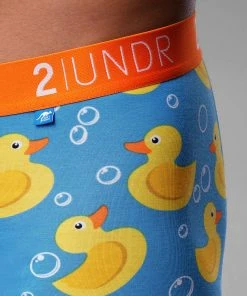 2 UNDR Base Layers Swing Shift Boxer Brief - Ducky