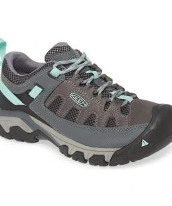 Vamosoutdoors Footwear Women's Targhee Vent - Steel Grey/Ocean Wave