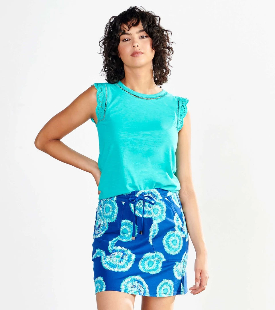 Hatley WOMENS Ari Tank - Ceramic 1 Hatley WOMENS Ari Tank - Ceramic