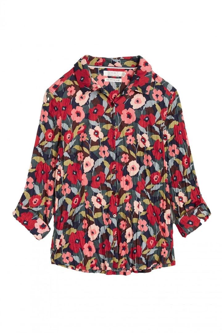 Vamosoutdoors WOMENS Larissa Shirt - Poppy 5 Vamosoutdoors WOMENS Larissa Shirt - Poppy