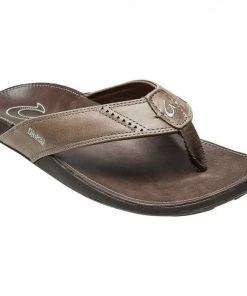 Olukai Men's Nui - Mustang/Espresso