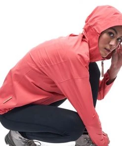 Indyeva W's Isla II 2.5L Rain Jacket - Pomelo WOMENS