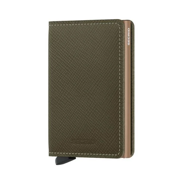 Vamosoutdoors Secrid Slimwallet - Saffiano Olive 1 Vamosoutdoors Secrid Slimwallet - Saffiano Olive