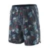 Vamosoutdoors M's Nine Trails Shorts 8 Inch- Tropical Ecuador: New Navy