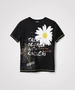 Desigual Daisy Shirt - Black