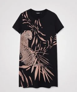 Desigual Guepardita Dress WOMENS