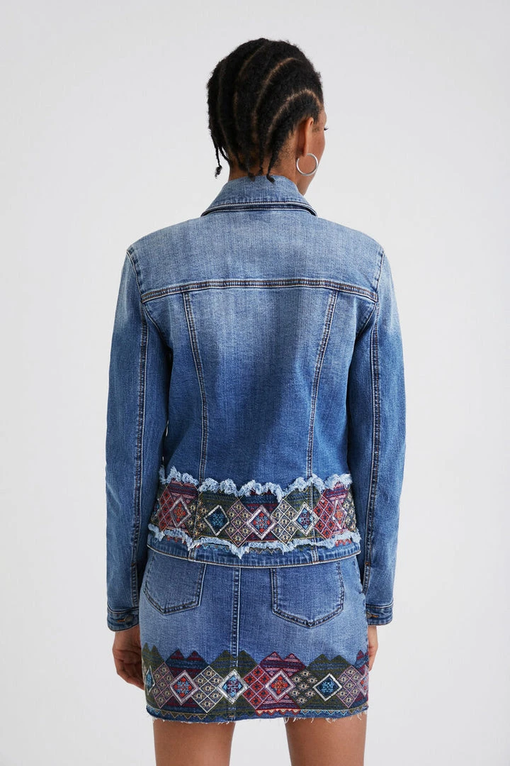 Desigual Bakers Jean Jacket 4 Desigual Bakers Jean Jacket