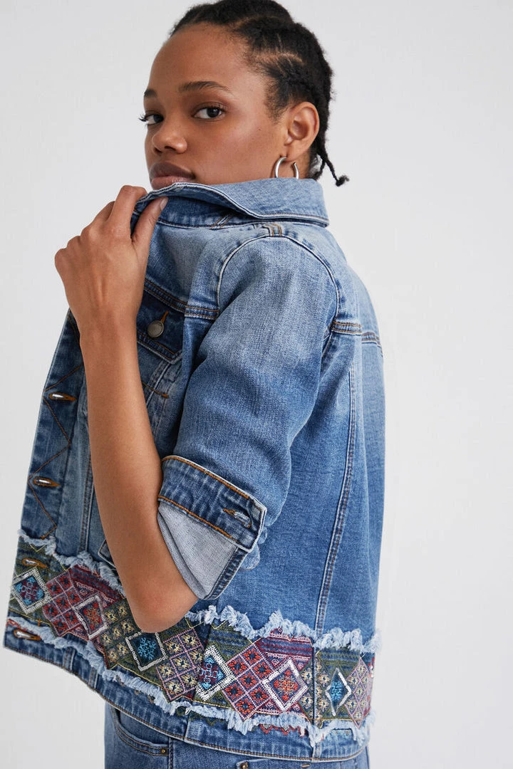 Desigual Bakers Jean Jacket 2 Desigual Bakers Jean Jacket