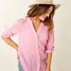 Carve Dylan Gauze Tunic - Light Fuschia WOMENS