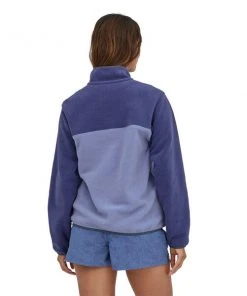 Vamosoutdoors WOMENS W's Lightweight Synchilla® Snap-T® Fleece Pullover - Light Current Blue